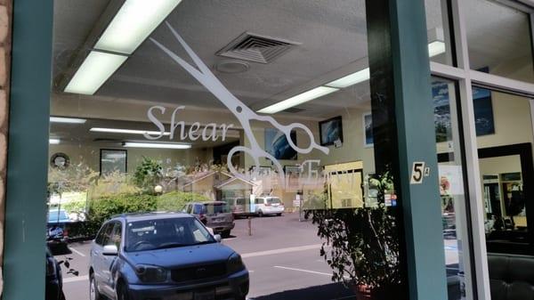 Shear Envy salon exterior at 5370 Hollister Ave, Santa Barbara - a vibrant hair salon for cuts and color