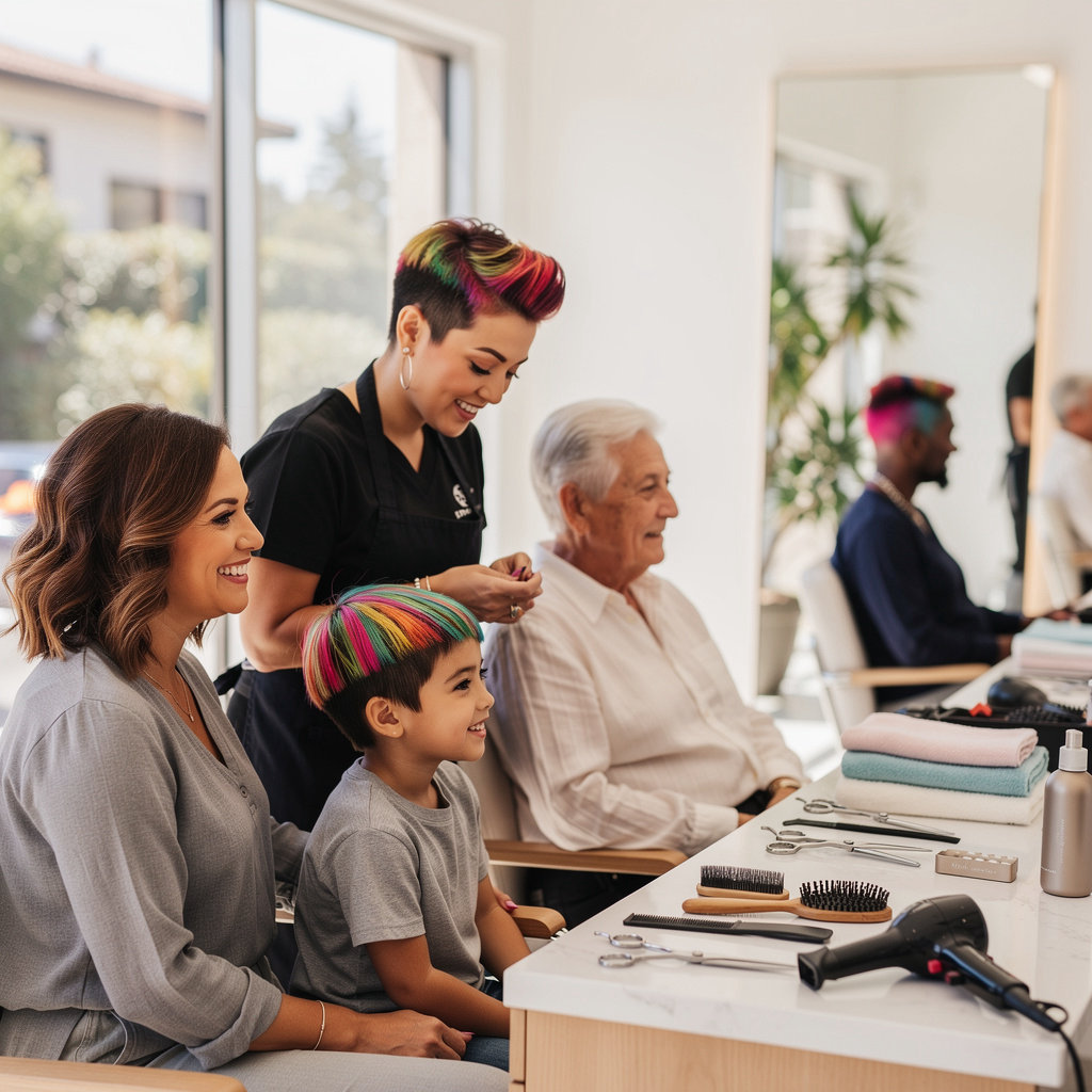 Shear Envy hair salon in Santa Barbara providing professional, inclusive hair styling services in a welcoming environment